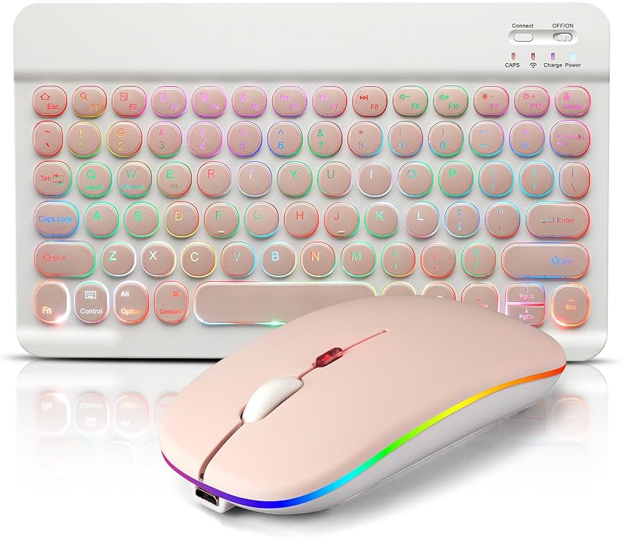 كيبورد + ماوس  kit تاب Bluetooth