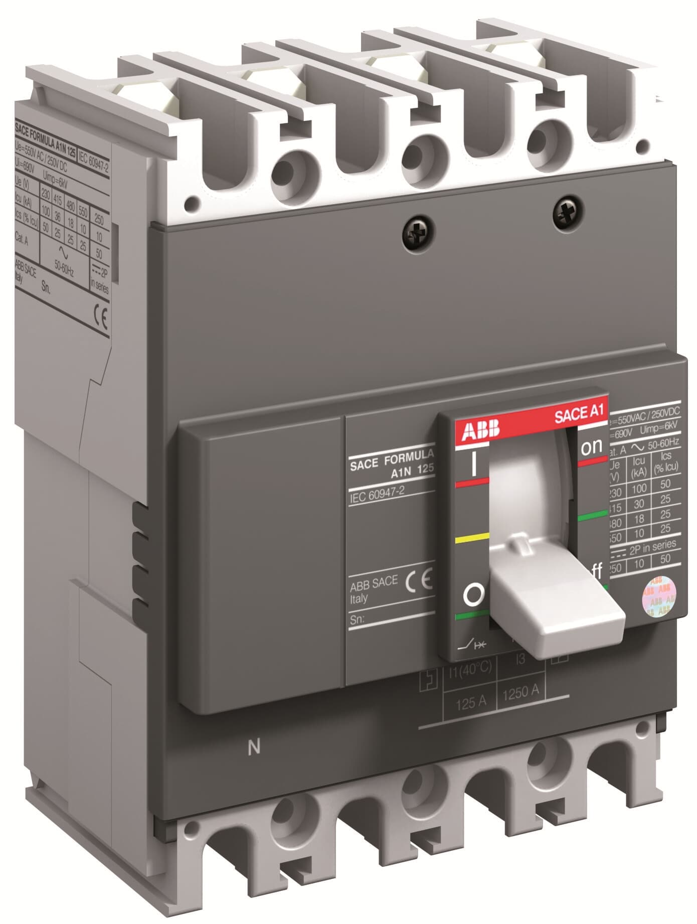 A1B 125 TMF 100-1000 4p F F ABB-ثابت