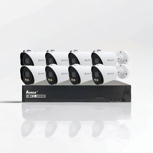 سستم كاميرات (أسـوار) 8CH-2MP