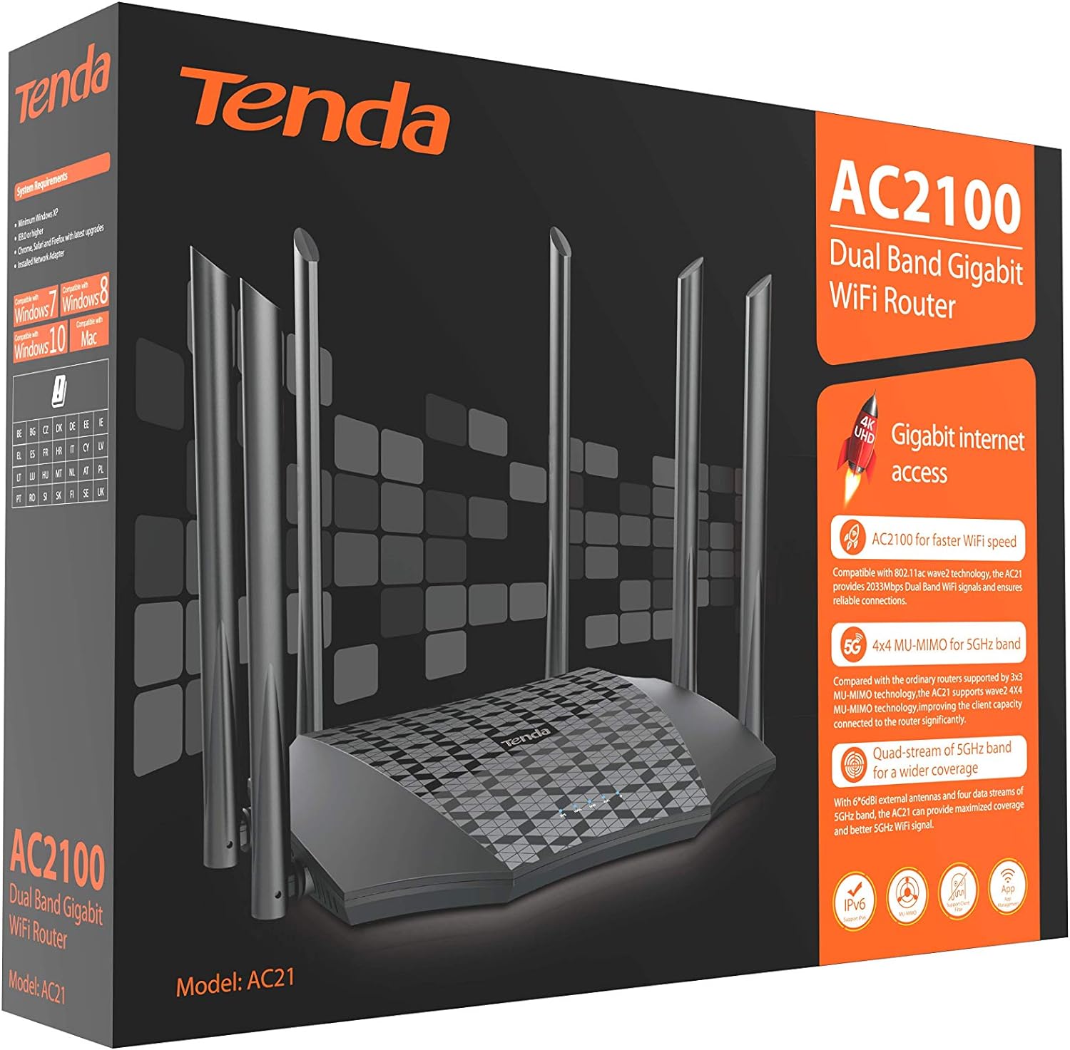 راوتر تيندا AC2100