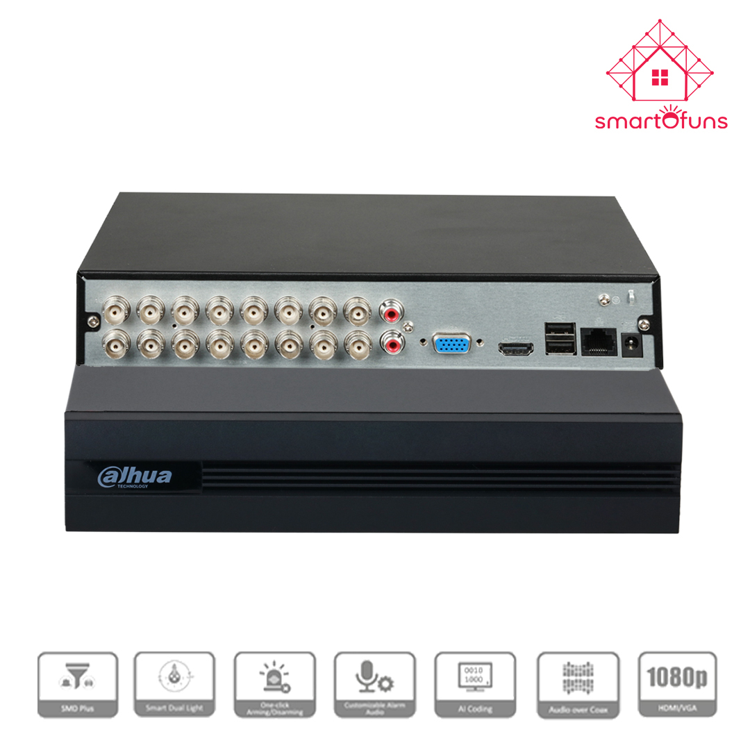 جهاز تسجيل كاميرات دهوا (XVR1B16) (16CH-2MP)