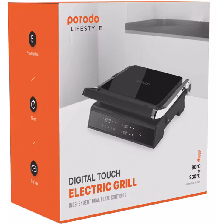 شواية كهربائية رقمية لمس 2000W