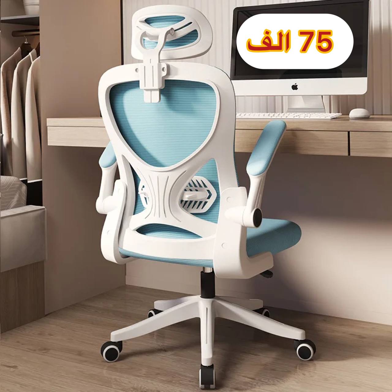 كرسي مكتبي شبكي