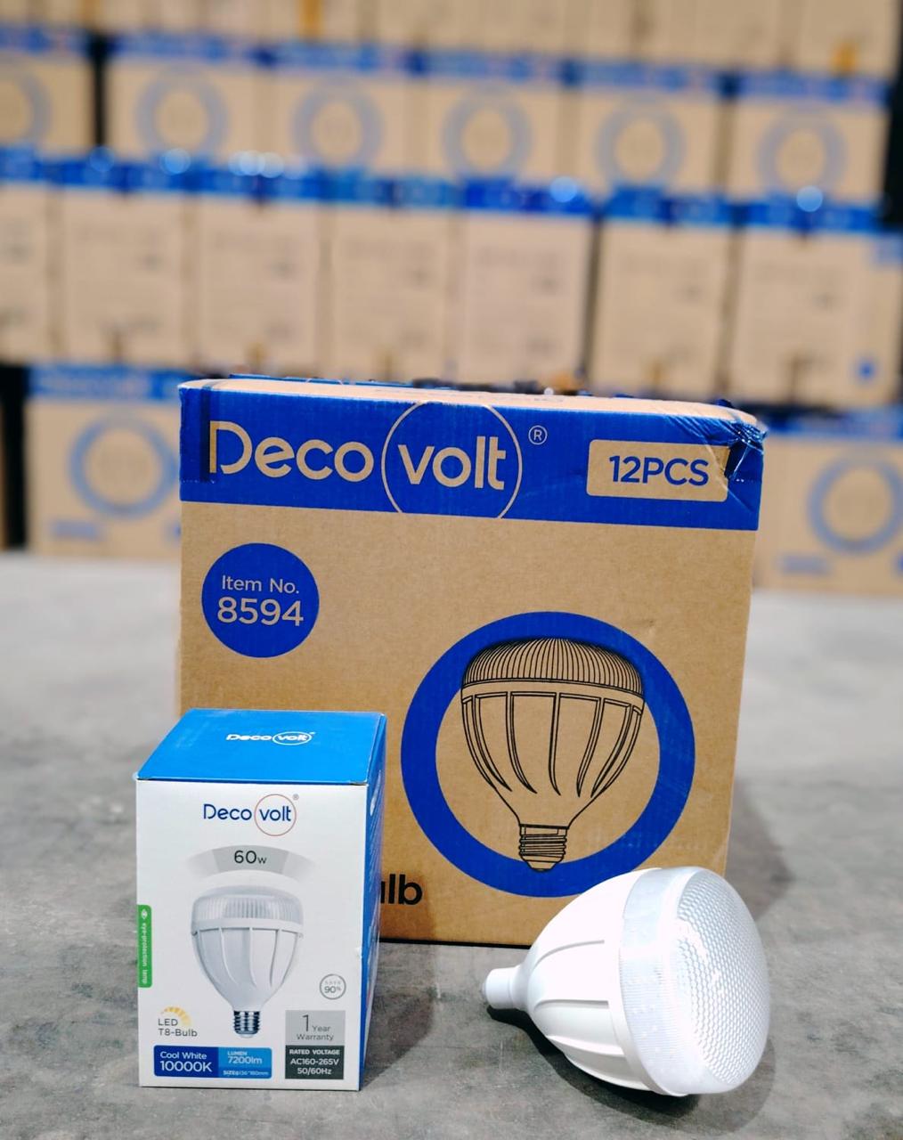 مصباح شفاف منطاد 60W-ديكوفولت 8594