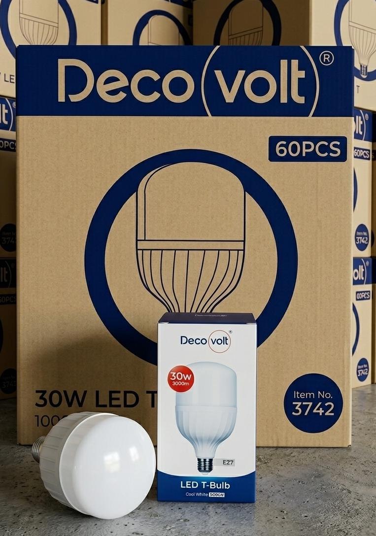 مصباح لد30W-9000K-شعاع ديكوفولت 3742