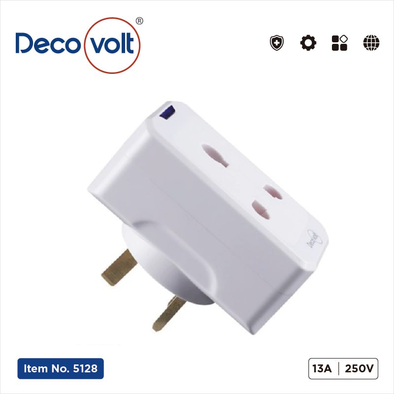 تقسيم ثلاثي 13 امبير اشاره ابيض ديكوفولت 5128