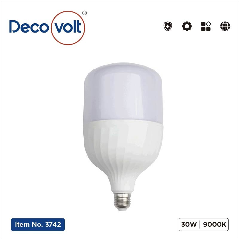 مصباح لد30W-9000K-شعاع ديكوفولت 3742